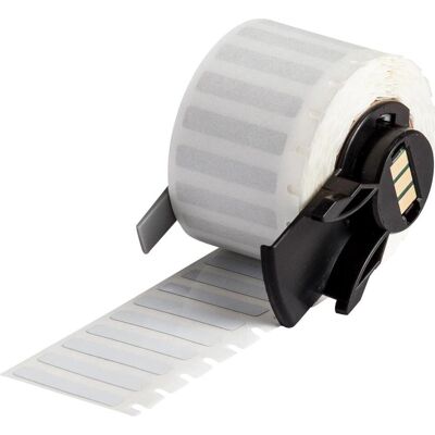 Brady, Etikettenrolle, M6-14-423, Polyester, Weiss, glänzend, 25.40 x 4.75 mm, permanent (750 E.) (33.32 mm) Brady, Etikettenrolle, M6-14-423, Polyester, Weiss, glänzend, 25.40 x 4.75 mm, permanent (750 E.) (33.32 mm)