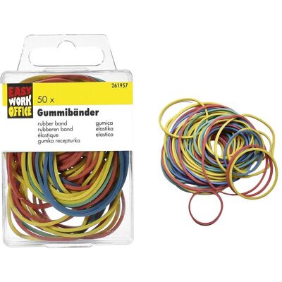 Easy Work, Gummiband, Gummibänder (50 Stk.) Easy Work, Gummiband, Gummibänder (50 Stk.)