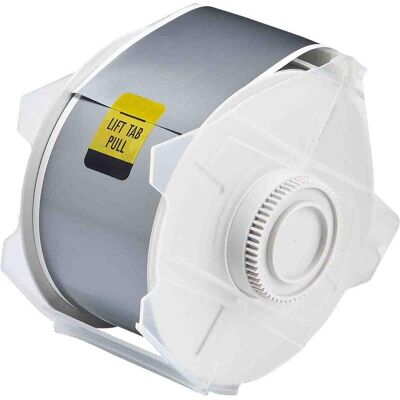Brady, Etikettenrolle, B-595, Vinyl, Grau, 57mm x 30m, permanent, f. GlobalMark (113144) (63.50 mm) Brady, Etikettenrolle, B-595, Vinyl, Grau, 57mm x 30m, permanent, f. GlobalMark (113144) (63.50 mm)