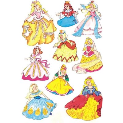Herma Sticker, Sticker Prinzessin (27 Sticker) Herma Sticker, Sticker Prinzessin (27 Sticker)