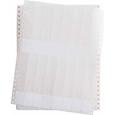 Brady, Etikettenrolle, DAT-41-292-1, selbstlaminerendes Vinyl, Weiss/Transparent, matt, 25,4 x 38,1(150,8)mm, perman Brady, Etikettenrolle, DAT-41-292-1, selbstlaminerendes Vinyl, Weiss/Transparent, matt, 25,4 x 38,1(150,8)mm, perman