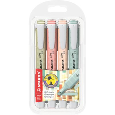 STABILO, Marker, Swing Cool (4x) STABILO, Marker, Swing Cool (4x)