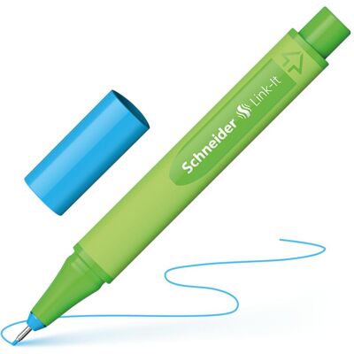Schneider, Schreibstifte, Fineliner Link-It - Hellblau (10x) Schneider, Schreibstifte, Fineliner Link-It - Hellblau (10x)