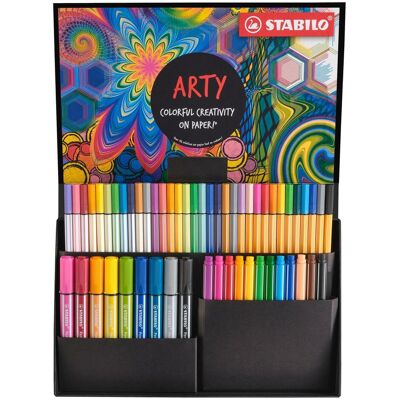 STABILO, Malstifte, Fasermaler Arty Set (55x) STABILO, Malstifte, Fasermaler Arty Set (55x)