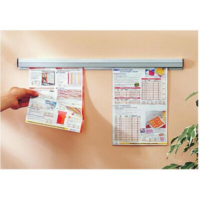 Brady, Etikettenrolle, Wandschiene - 880mm (1 Stück) Brady, Etikettenrolle, Wandschiene - 880mm (1 Stück)