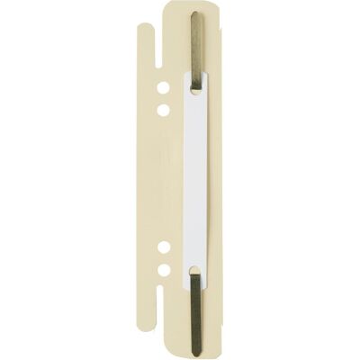 Leitz, Ordner Zubehör, Einsteck-Heftstreifen, 38 x 158 mm, PVC, sand Leitz, Ordner Zubehör, Einsteck-Heftstreifen, 38 x 158 mm, PVC, sand