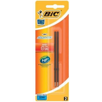 Bic, Ersatzpatronen + Tintenfass, Kugelschreibermine M 2ST schwarz (Schwarz, 1 Stk.) Bic, Ersatzpatronen + Tintenfass, Kugelschreibermine M 2ST schwarz (Schwarz, 1 Stk.)