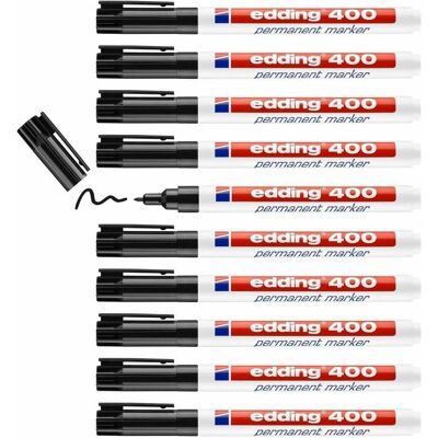Edding, Marker, Permanent Marker 400 (10x) Edding, Marker, Permanent Marker 400 (10x)