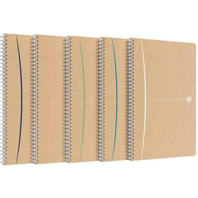 Oxford, Heft + Block, Touareg Spiralheft A4 5mm kariert (A4, Kariert, Harter Einband) Oxford, Heft + Block, Touareg Spiralheft A4 5mm kariert (A4, Kariert, Harter Einband)
