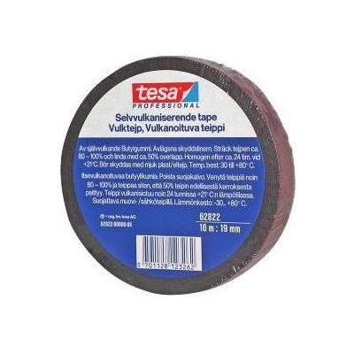tesa, Büroklammer, taetningstape 10mx19mm - PRO 62822, Selvvulkaniserende tape af butylgummi, sort tesa, Büroklammer, taetningstape 10mx19mm - PRO 62822, Selvvulkaniserende tape af butylgummi, sort