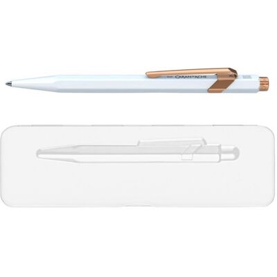Caran d'Ache, Schreibstifte, GT Kugelschreiber weiss im Slimpack (1x) Caran d'Ache, Schreibstifte, GT Kugelschreiber weiss im Slimpack (1x)