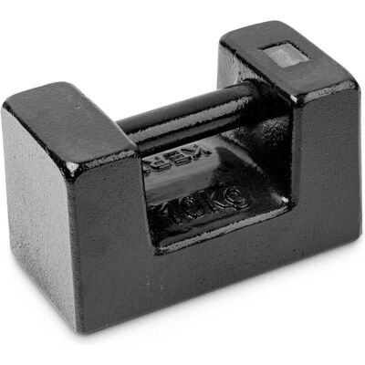 Kern, Feinwaage, M2 10 kg Prüfgewicht Block, Gusseisen lackiert Kern, Feinwaage, M2 10 kg Prüfgewicht Block, Gusseisen lackiert