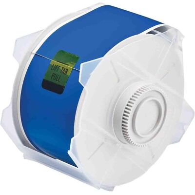 Brady, Etiketten, B-569, Hochleistungs-Polyester, Blau, 57mm x 30m, permanent, f. GlobalMark Multicolor Brady, Etiketten, B-569, Hochleistungs-Polyester, Blau, 57mm x 30m, permanent, f. GlobalMark Multicolor