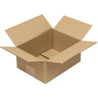 Transpak, Versandkarton + Versandbox, Faltkarton 1-wellig Höhenrillung Masse 220x160x100mm A5 Qualität 1.20 B braun braun (50 Stk., 22 x 16 x 10 cm) Transpak, Versandkarton + Versandbox, Faltkarton 1-wellig Höhenrillung Masse 220x160x100mm A5 Qualität 1.20 B braun braun (50 Stk., 22 x 16 x 10 cm)