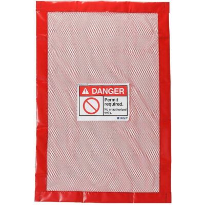 Brady, Etiketten, Verschliessbaren Schachtabdeckungen, PVC-beschichtetes Polyester, Rot, Genehmigung erforderli Brady, Etiketten, Verschliessbaren Schachtabdeckungen, PVC-beschichtetes Polyester, Rot, Genehmigung erforderli