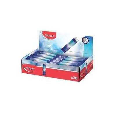 Maped, Korrekturmittel, Kunststoff-Radierer ARCTIC, 20er Display im Lippenstiftformat, Radierer über Drehsystem heraus Maped, Korrekturmittel, Kunststoff-Radierer ARCTIC, 20er Display im Lippenstiftformat, Radierer über Drehsystem heraus
