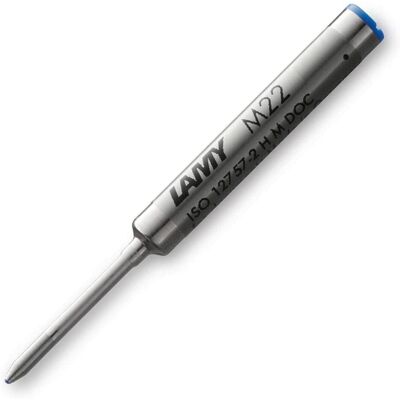 Lamy, Ersatzpatronen + Tintenfass, M 22 Kugelschreibermine M blau (Blau, 0.15 mm, 1 Stk.) Lamy, Ersatzpatronen + Tintenfass, M 22 Kugelschreibermine M blau (Blau, 0.15 mm, 1 Stk.)