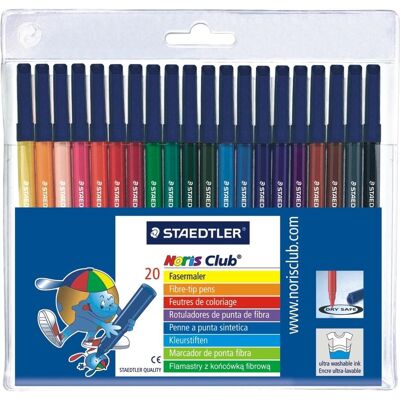 Staedtler Malstifte, Noris 326 Fasermaler (20x) Staedtler Malstifte, Noris 326 Fasermaler (20x)