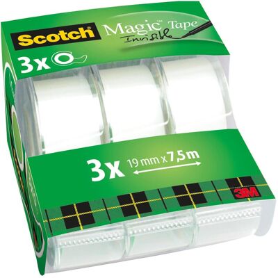 Scotch, Klebeband, Klebeband Magic 7500mm Transparent (19 mm) Scotch, Klebeband, Klebeband Magic 7500mm Transparent (19 mm)