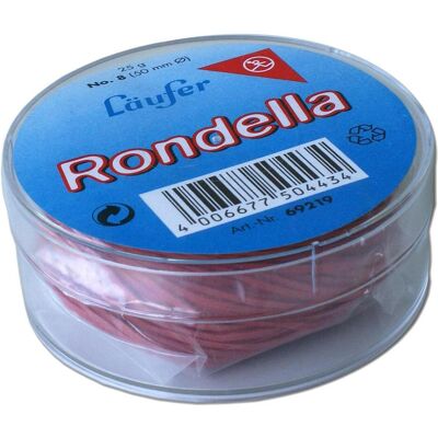 Läufer, Gummiband, L„ufer Gummiringe RONDELLA in Dose, rot, 65 mm, 25 g (1 Stk.) Läufer, Gummiband, L„ufer Gummiringe RONDELLA in Dose, rot, 65 mm, 25 g (1 Stk.)