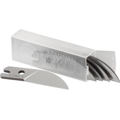 Löwe, Cutter, Ersatzklinge 3001 5 Stück Box (Ersatzklinge) Löwe, Cutter, Ersatzklinge 3001 5 Stück Box (Ersatzklinge)