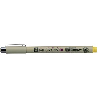 Sakura - PIGMA MICRON 05 - Gelb - 7er-Pack - Stift Sakura - PIGMA MICRON 05 - Gelb - 7er-Pack - Stift