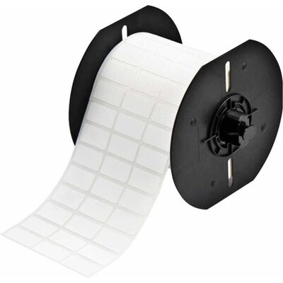 Brady, Etikettenrolle, B33-5-425, Polypropylen, Weiss, matt, 25.40 x 12.70 mm, permanent, 3-bahnig (5000 L) (85.09 mm) Brady, Etikettenrolle, B33-5-425, Polypropylen, Weiss, matt, 25.40 x 12.70 mm, permanent, 3-bahnig (5000 L) (85.09 mm)