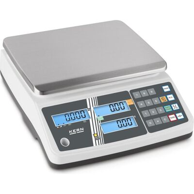 Kern, Feinwaage, Preisrechnende Waage Max 6 kg 15 kg e=0,002 kg 0,005 kg d=0,002... Kern, Feinwaage, Preisrechnende Waage Max 6 kg 15 kg e=0,002 kg 0,005 kg d=0,002...