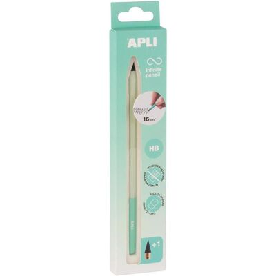 Apli, Bleistift, Blister Packung Unendlicher Bleistift HB (HB, 1x) Apli, Bleistift, Blister Packung Unendlicher Bleistift HB (HB, 1x)