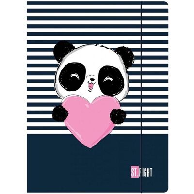 Teka, Mappe, Love Panda Aktentasche mit Gummiband (A4) Teka, Mappe, Love Panda Aktentasche mit Gummiband (A4)
