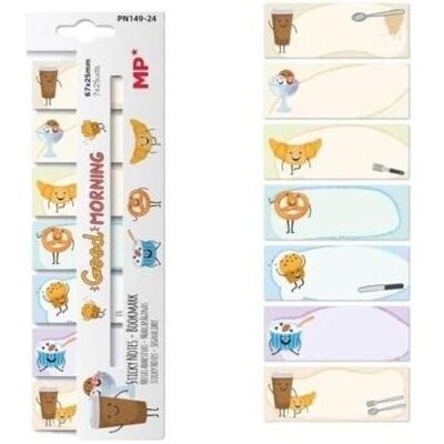 Teka, Haftnotiz, Guten Morgen selbstklebende Notizzettel-Indexierung (70 x 25 mm) Teka, Haftnotiz, Guten Morgen selbstklebende Notizzettel-Indexierung (70 x 25 mm)