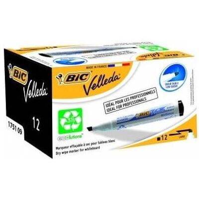 Bic, Marker, Whiteboard-Marker Velleda 1751 ECOlutions, schwarz (1x) Bic, Marker, Whiteboard-Marker Velleda 1751 ECOlutions, schwarz (1x)