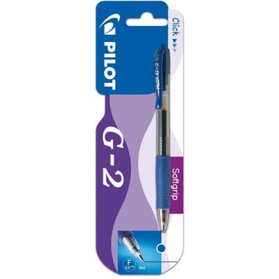 Pilot, Schreibstifte, Gelstift G2 blau 0,5 (1x) Pilot, Schreibstifte, Gelstift G2 blau 0,5 (1x)
