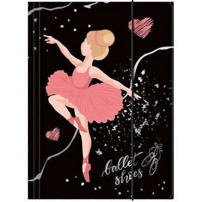 Derform, Ordner, Ordner mit Gummiband A4 Ballerina 11 (A4) Derform, Ordner, Ordner mit Gummiband A4 Ballerina 11 (A4)