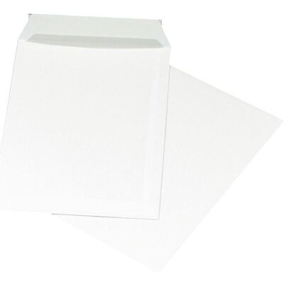 Office Products, Briefumschlag, Büroproduktverpackungen mit Silikonband, HK, C4, 229x324mm, 90 g/m², 50 Stk., weiss (C4, 50x) Office Products, Briefumschlag, Büroproduktverpackungen mit Silikonband, HK, C4, 229x324mm, 90 g/m², 50 Stk., weiss (C4, 50x)