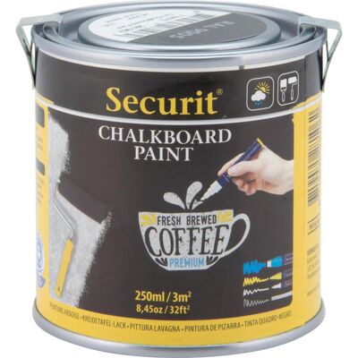 Securit, Modelliermasse, Kreidetafellack schwarz 250ml Securit, Modelliermasse, Kreidetafellack schwarz 250ml