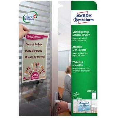 Avery Etiketten, L7083-10 selbstklebendes Etikett Rechteck Dauerhaft Transparent 10 Stück(e) Avery Etiketten, L7083-10 selbstklebendes Etikett Rechteck Dauerhaft Transparent 10 Stück(e)