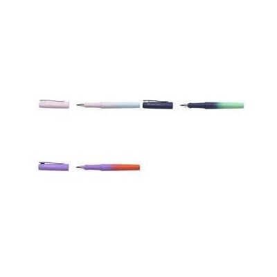 Faber-Castell, Schreibstifte, Füllhalter POLY PEN, buzzing blue, M Schaft besteht zu 75 % aus recyceltem Kunststoff Faber-Castell, Schreibstifte, Füllhalter POLY PEN, buzzing blue, M Schaft besteht zu 75 % aus recyceltem Kunststoff