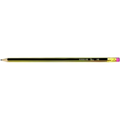 Tetis, Bleistift, Harter Bleistift mit Radiergummi HB KV050-HB (12 Stk.) (HB, 12x) Tetis, Bleistift, Harter Bleistift mit Radiergummi HB KV050-HB (12 Stk.) (HB, 12x)