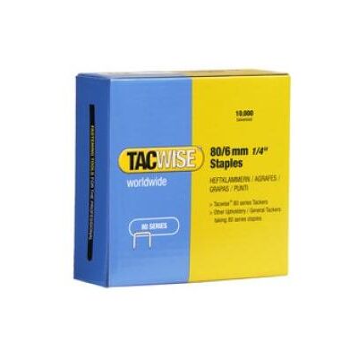 Tacwise 0383 - 10mm verzinkte Klammern - Typ 80 Tacwise 0383 - 10mm verzinkte Klammern - Typ 80