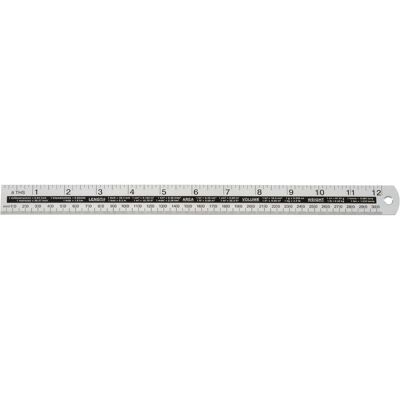 HEYTEC, Lineal, Präzisions-Massstab, 300 mm 300 mm (30 cm, Aluminium) HEYTEC, Lineal, Präzisions-Massstab, 300 mm 300 mm (30 cm, Aluminium)
