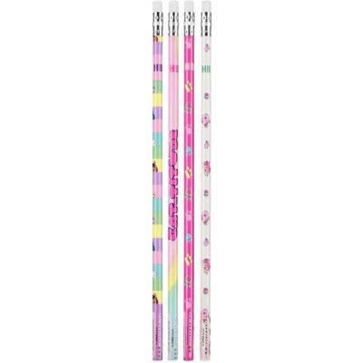 Starpak, Bleistift, Gabby's Dollhouse Bleistift mit Radiergummi, 4 Stk. (HB, 4x) Starpak, Bleistift, Gabby's Dollhouse Bleistift mit Radiergummi, 4 Stk. (HB, 4x)