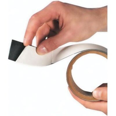 Brady, Etiketten, Metallisches Magnet-Klebeband, 30 mm x 10 m (1 Rolle) Brady, Etiketten, Metallisches Magnet-Klebeband, 30 mm x 10 m (1 Rolle)