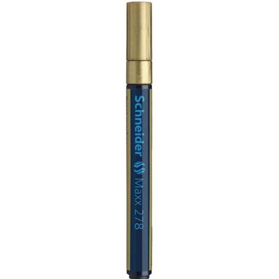 Schneider, Marker, Lackmarker 127853 278 gold (1x) Schneider, Marker, Lackmarker 127853 278 gold (1x)