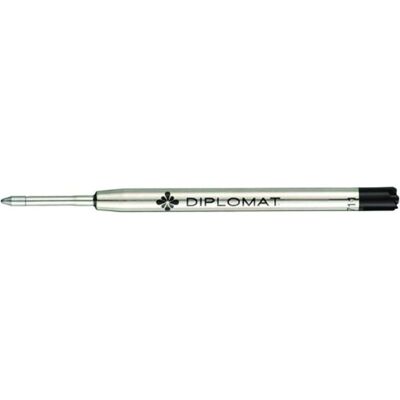 Diplomat, Ersatzpatronen + Tintenfass, Stiftmine für Excellence A Plus, Excellence A2, Aero, Optimist, Esteem, Traveller, Magnum, F-Serie (Schwarz, 1 Stk.) Diplomat, Ersatzpatronen + Tintenfass, Stiftmine für Excellence A Plus, Excellence A2, Aero, Optimist, Esteem, Traveller, Magnum, F-Serie (Schwarz, 1 Stk.)