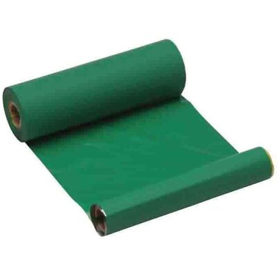 Brady, Schreibmaschine Zubehör, MiniMark Harz - Farbband, R-7969, Grün, 110.00 mm x 90.00 m, für B-7951 u. B-7589 Brady, Schreibmaschine Zubehör, MiniMark Harz - Farbband, R-7969, Grün, 110.00 mm x 90.00 m, für B-7951 u. B-7589