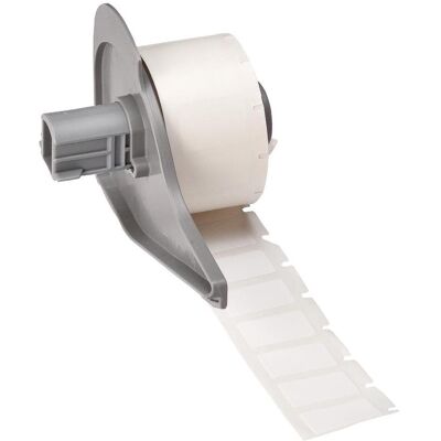 Brady, Etikettenrolle, M7-84-499, Nylongewebe, Weiss, matt, 22.86 x 12.70 mm, permanent (500 E.) (33.32 mm) Brady, Etikettenrolle, M7-84-499, Nylongewebe, Weiss, matt, 22.86 x 12.70 mm, permanent (500 E.) (33.32 mm)