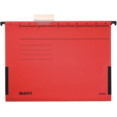 Leitz, Mappe, Hängetasche ALPHA DIN A4 275g/m² (A4, 25x) Leitz, Mappe, Hängetasche ALPHA DIN A4 275g/m² (A4, 25x)