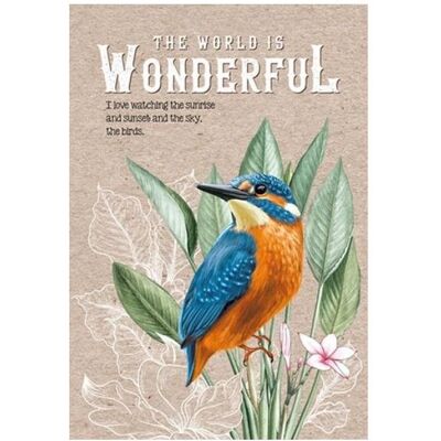 Fresh, Heft + Block, Dekoratives Notizbuch 143x210 64K Raster TW Kingfisher (A5, Gepunktet) Fresh, Heft + Block, Dekoratives Notizbuch 143x210 64K Raster TW Kingfisher (A5, Gepunktet)