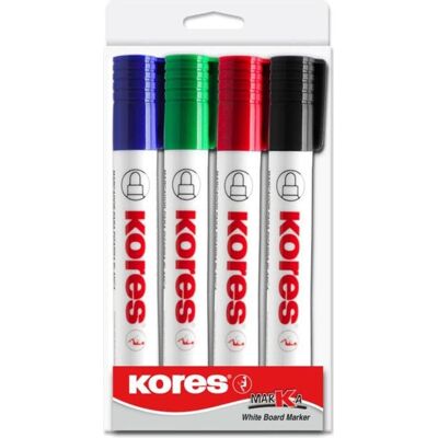 Kores, Marker, Whiteboard Marker, Keilspitze (4x) Kores, Marker, Whiteboard Marker, Keilspitze (4x)